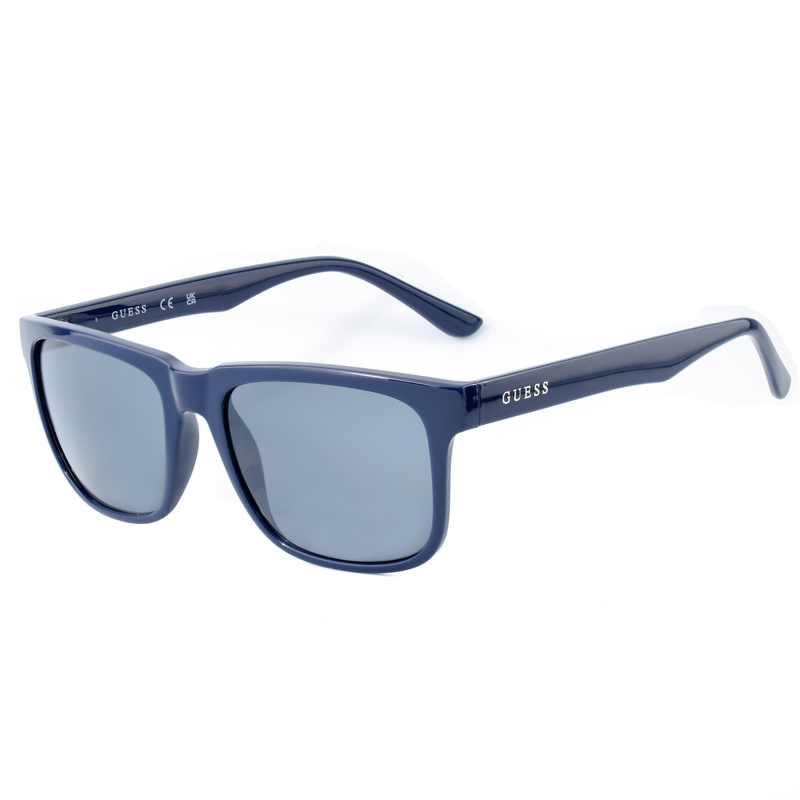 Okulary GUESS GF0223-5690C. Okulary przeciwsłoneczne, Kolor niebieski. Mężczyzna.