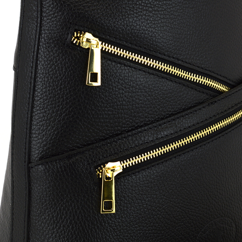 MiaMore damska listonoszka skóra naturalna torba na ramię z kieszeniami