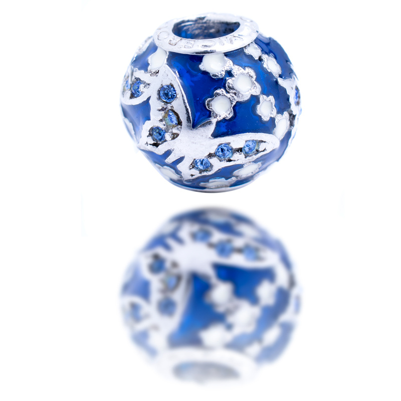 Biżuteria VICEROY VMM0232-33. TRINKET, Kolor biały niebieski srebrny. Kobieta.