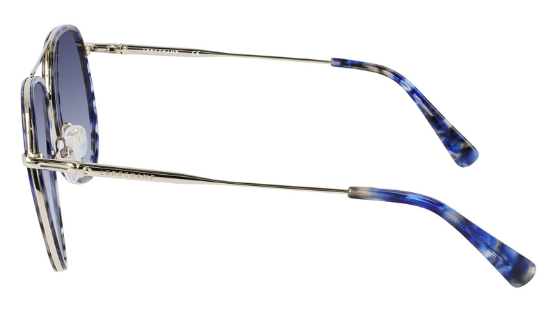 Okulary LONGCHAMP LO684S-719. Okulary przeciwsłoneczne, Kolor złoty. Kobieta.