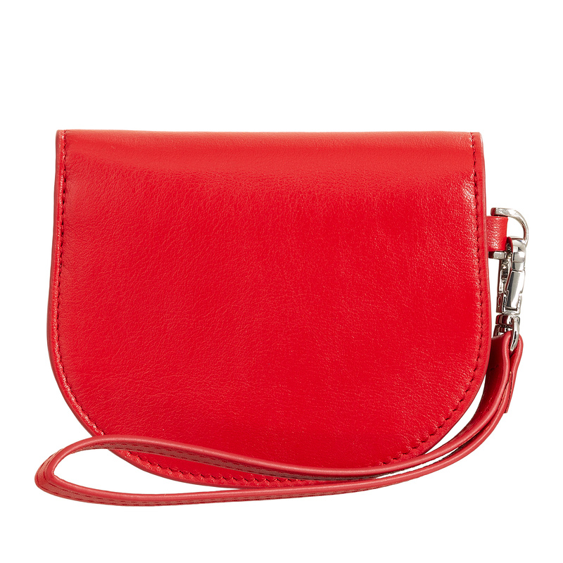 DUDU Damska portmonetka skóra naturalna mały portfel kompaktowy