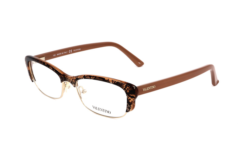 Okulary VALENTINO V2117-208. Okulary, Kolor brązowy. Kobieta.