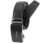 Pierre Cardin pasek do spodni męski skóra naturalna klamra samozaciskowa