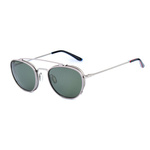 Okulary VUARNET VL19010001SUN. VIEW + CLIP-ON, Kolor szary. Unisex.