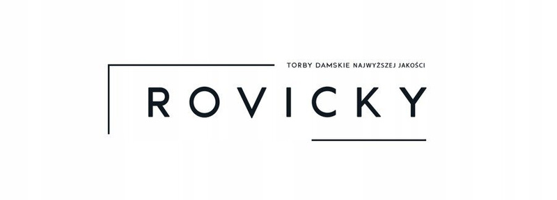 Prostokątna duża torba-shopper damska Rovicky