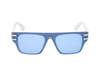 Okulary GUESS GO00061-0021V. Okulary przeciwsłoneczne, Kolor biały. Mężczyzna.