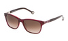 Okulary CAROLINA HERRERA SHE643540N18. Okulary przeciwsłoneczne, Kolor czerwony. Kobieta.