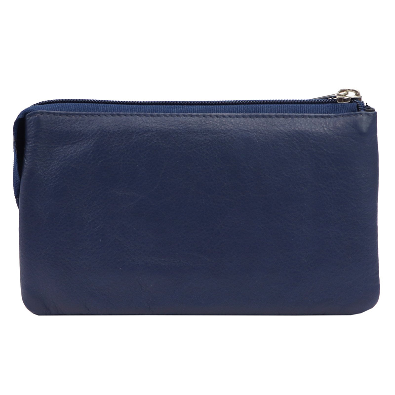 Gregorio damska portmonetka skóra naturalna duży portfel zasuwany