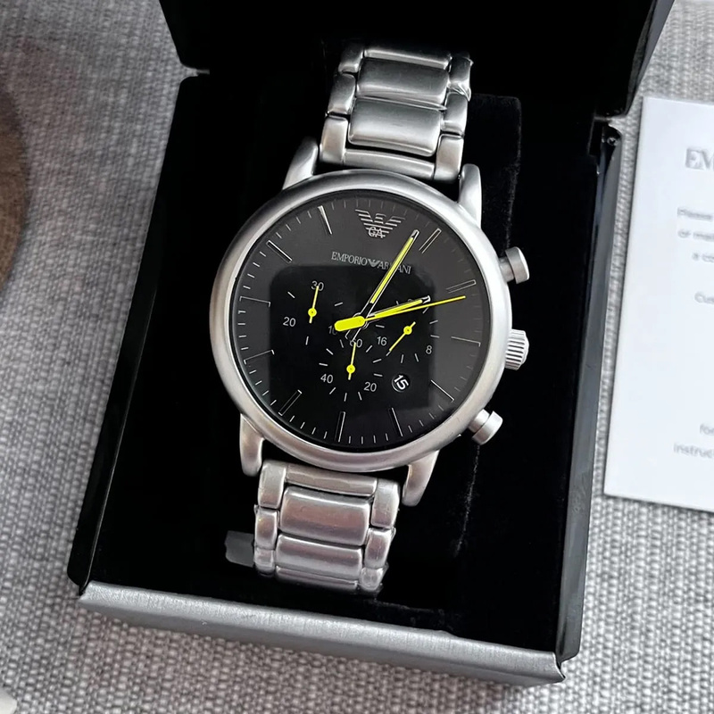 ZEGAREK MĘSKI EMPORIO ARMANI AR11324 - LUIGI (zi120a)