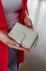 Torba skórzana+portfel PTN D73-DS Light Beige