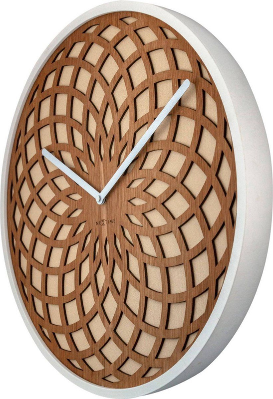 Zegarek NEXTIME 3149BE. WALL WATCH, Kolor brązowy. Unisex.