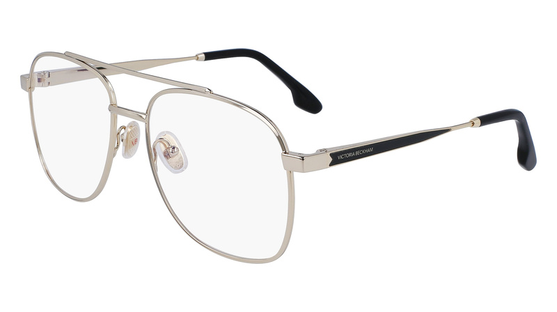 Okulary VICTORIA BECKHAM VB21305617717. EYEGLASSES, Kolor złoty. Kobieta.