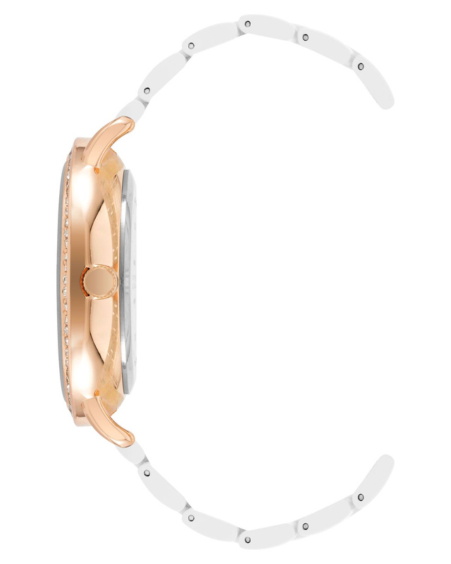 Zegarek JUICY COUTURE JC1310RGWT. Kwarcowy, Kolor biały. Kobieta.