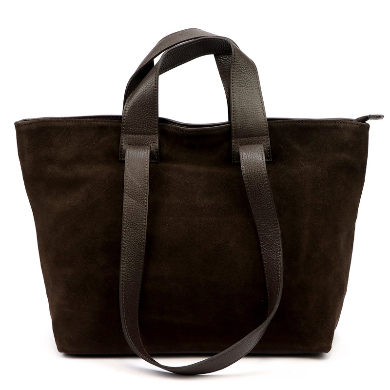 Damska duża torebka na ramię z kieszeniami klasyczna shopperbag Luka