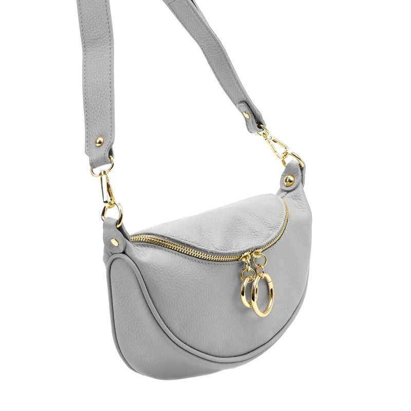 Vera Pelle damska listonoszka skóra naturalna torebka przez ramię miejska