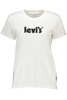 LEVI&#39;S BIAŁY T-SHIRT DAMSKI Z KRÓTKIM RĘKAWEM