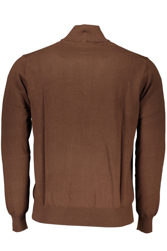BRĄZOWY SWETER MĘSKI HARMONT&BLAINE