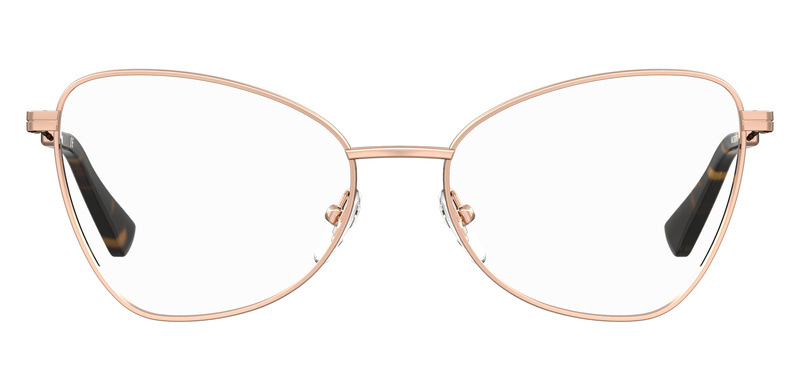 Okulary MOSCHINO MOS574-DDB. Okulary, Kolor złoty. Kobieta.
