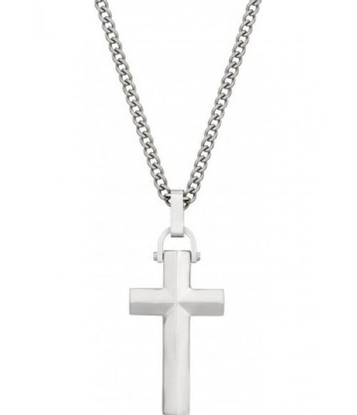 JEWELER'S POLICE PEJGN2008811. Naszyjnik, Kolor szary. Mężczyzna.