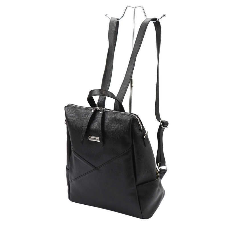 Damski miejski pojemny plecak skórzany od MiaMore