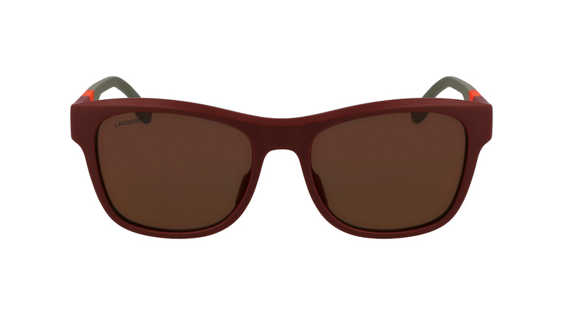 Okulary LACOSTE L6043S-601. Okulary przeciwsłoneczne, Kolor czerwony. Mężczyzna.