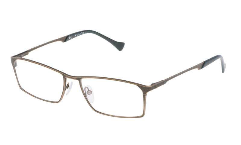 Okulary POLICE VPL047540SNE. Okulary, Kolor Matt Vintage Brass. Dziecko.
