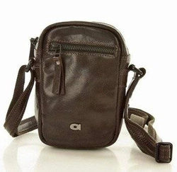 Torba skórzana STORM 4 ciemny brąz