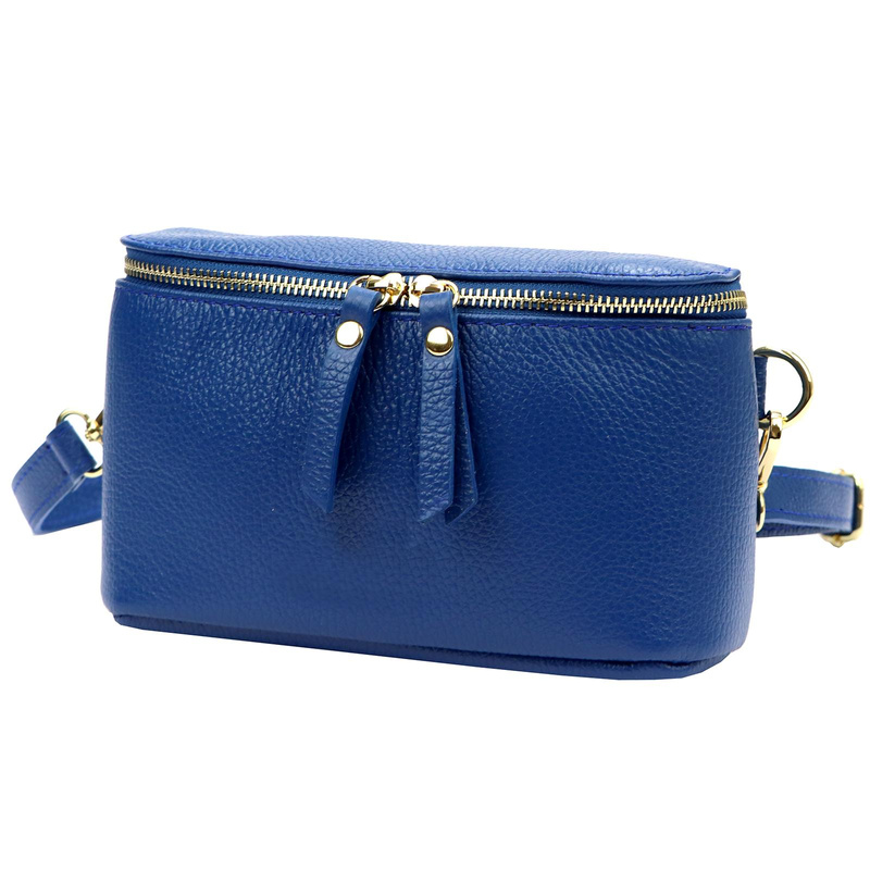 MiaMore Damska nerka saszetka przez ramię skóra naturalna miejska