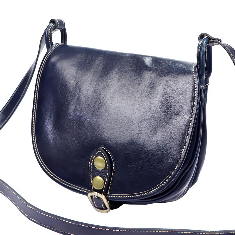 Florence damska listonoszka skóra naturalna torebka na ramię klapa magnes