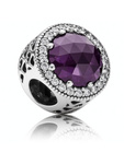 Damski charms Pandora 791725NRP – srebrno-fioletowy