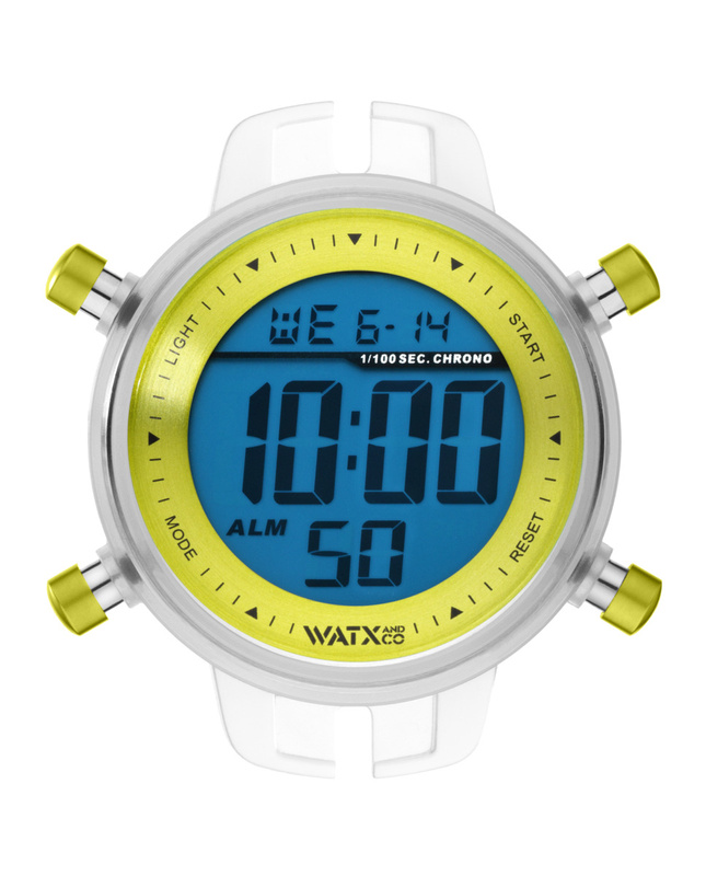 Zegarek WATXANDCO RWA1094. BOX, Kolor żółty. Unisex.