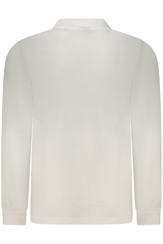 Norway 1963 MĘSKA KOSZULKA POLO Z DŁUGIM RĘKAWEM BIAŁA