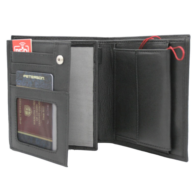 Skórzany męski portfel Peterson MR-05-CN