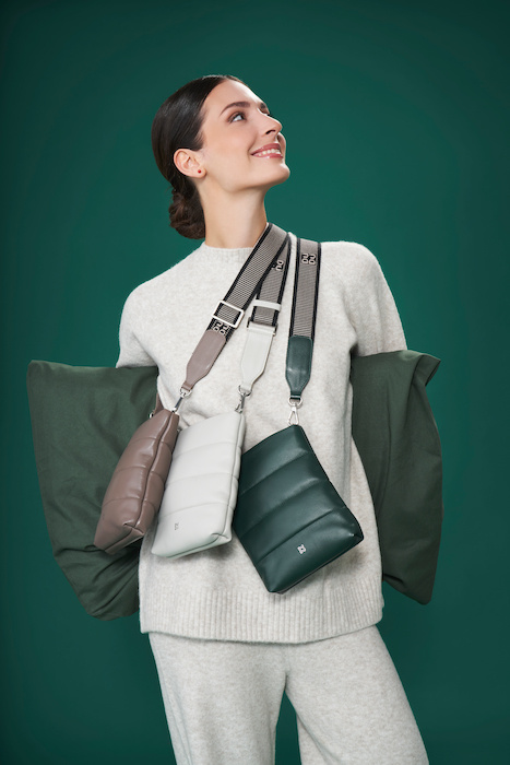 Zgrabna Damska torebka crossbody listonoszka DUDU