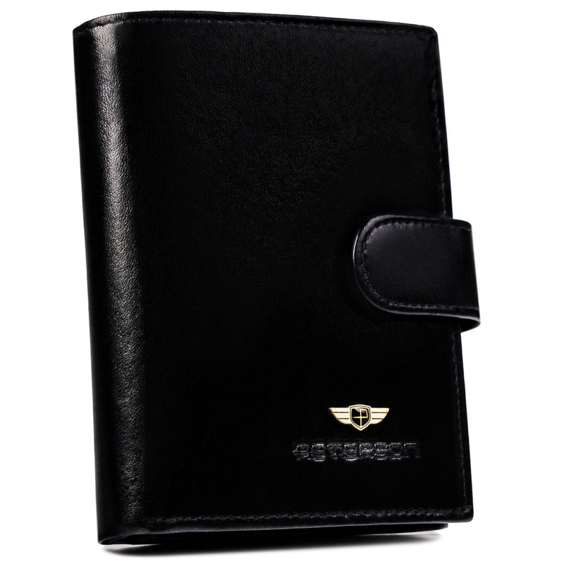 Skórzany męski portfel Peterson PTN N4L-VT