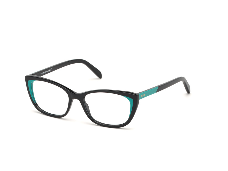 Okulary EMILIO PUCCI EP5127-52001. Okulary, Kolor czarny. Kobieta.