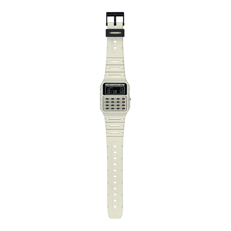 Zegarek CASIO CA-53WB-8BEF. Kwarcowy, Kolor beżowy. Unisex.