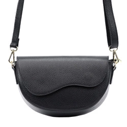 Luka damska skórzana listonoszka półksiężyc Miejska torebka przez ramię