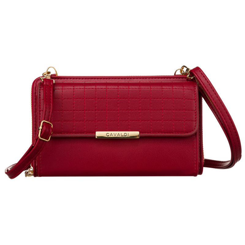 Elegancka mini torebka-portfel w jednym 4U Cavaldi
