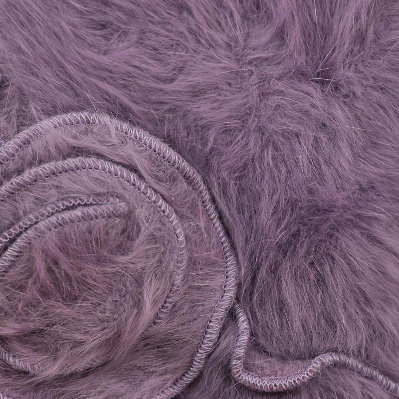 Czapka Angora z falbanką