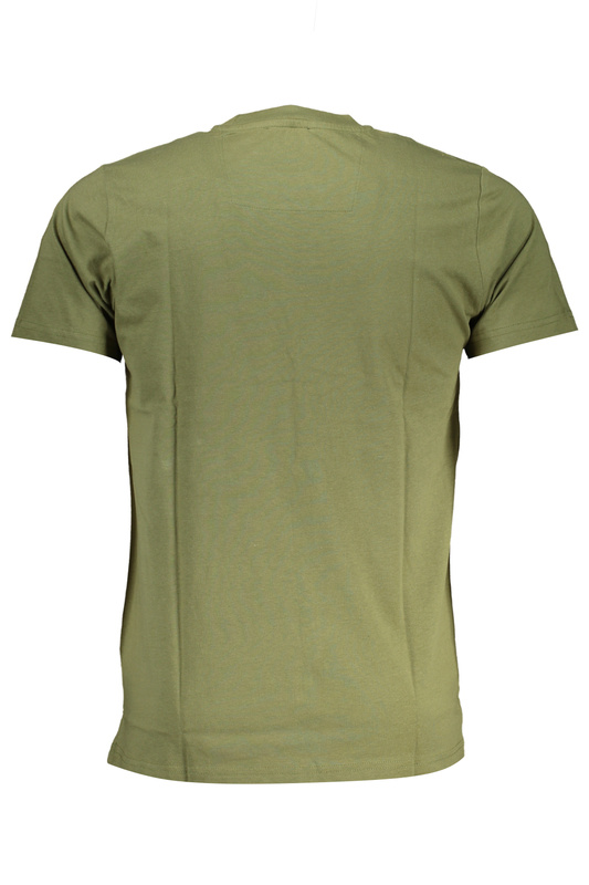 ZIELONY T-SHIRT MĘSKI Z KRÓTKIM RĘKAWEM KLASY CAVALLI