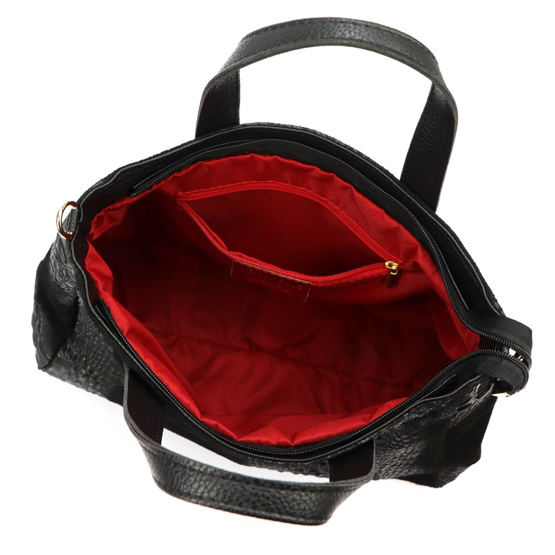 Damska torebka ze skóry naturalnej Luka 26-034 CROCO