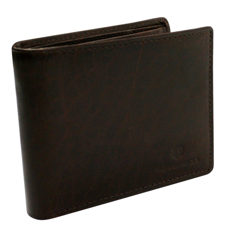 Skórzany męski portfel Peterson PTN N992-BUF