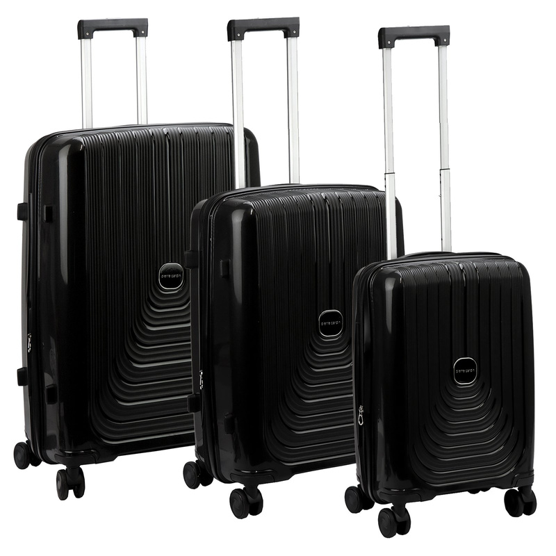 Mocna walizka damska z ABSu Pierre Cardin LEE08 PP44 x3 Z