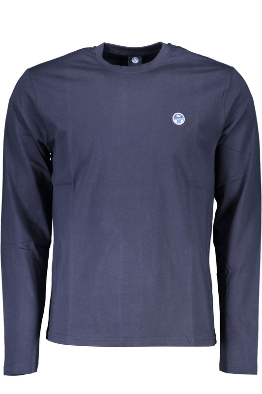 NIEBIESKI T-SHIRT MĘSKI Z DŁUGIM RĘKAWEM NORTH SAILS