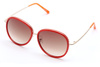 Okulary LANCASTER SLA0733-3. Okulary przeciwsłoneczne, Kolor czerwony. Kobieta.