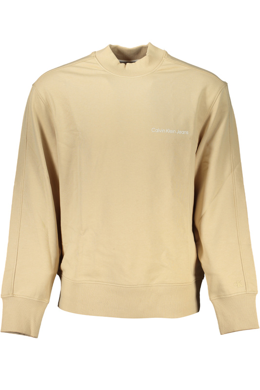 BEŻOWA BLUZA MĘSKA BEZ ZAMKA CALVIN KLEIN