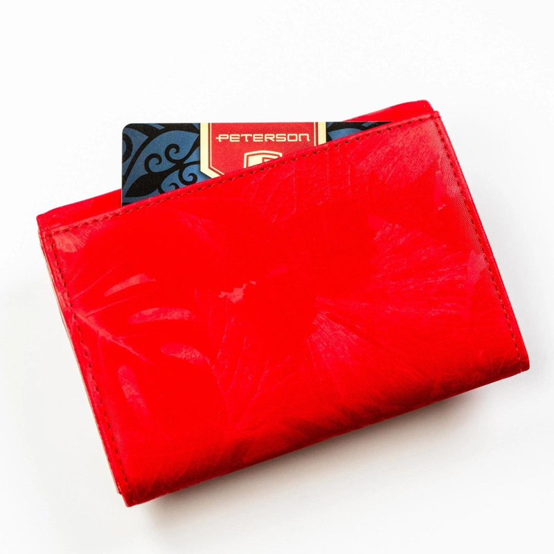 Skórzany damski portfel Peterson PTN PS445-MLF
