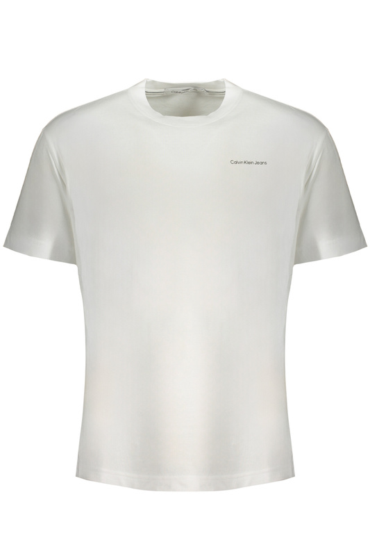 M�SKI T-SHIRT Z KR�TKIM R�KAWEM CALVIN KLEIN BIA�Y