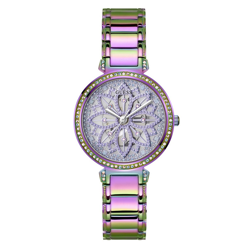 Zegarek GUESS GW0528L4. Kwarcowy, Kolor PURPLE. Kobieta.